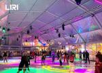 Large Aluminum Clear Span Tents Polygon Waterproof Canopy Ice Rink Tents