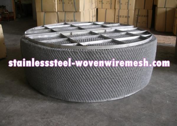Buy cheap HG / T21618 - 1998 Wire Mesh Demister Mist Eliminator High Temperature Oxidation Resistance from wholesalers