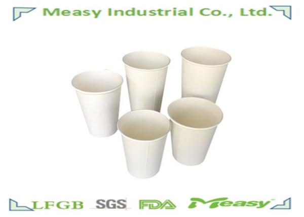 Buy cheap 8oz 10oz 12oz 16oz 20oz White Unprinted Coffee Paper Cups Sturdy Quality from wholesalers