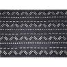 Buy cheap Perforated Black Leather Fabric Mustache Design , Punched Synthetic Leather Fabric from wholesalers