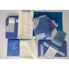 Buy cheap Tube Cover ENT Sterile Surgical Packs Ear Nose Throat Operation SMS Double Layers Laminated from wholesalers
