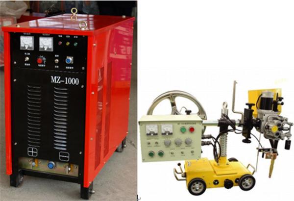 Inverter Automatic Submerged Arc Welding Machine , Steel Products SAW Welding