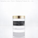 Christmas Candle Packaging Jar 100ml 200ml Clear PET Cylinder Cosmetic Jar