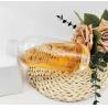 Buy cheap Inside Engraving 250ml Clear Frosted Vodka Glass Bottle with Wooden Cork Stopper from wholesalers