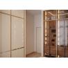 Buy cheap Single Sided Aluminum Profile Walk In Closet With Glass Doors Storage Systems from wholesalers