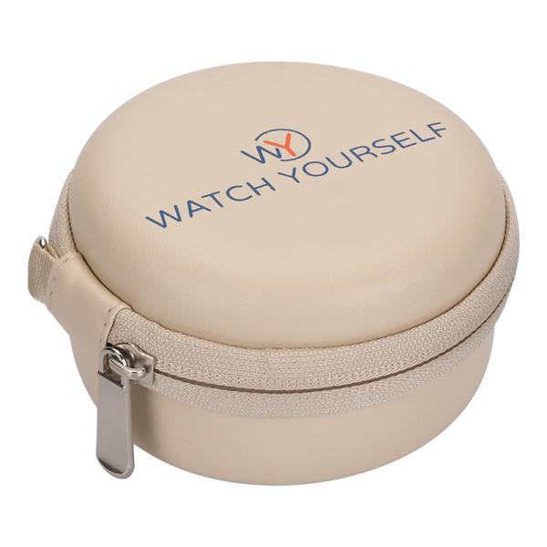 Buy cheap OEM ODM Velvet Lining EVA Watch Case PU Leather Surface Zipper Closed from wholesalers