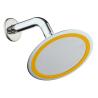 Buy cheap OEM Chrome Rain Shower Head , 0.3-0.4MPA Waterfall Shower Heads from wholesalers