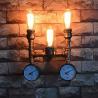 Buy cheap Vintage Industrial Water Pipe Wall Light Retro E27 Edison Wrought Iron steampunk lamp (WH-VR-90) from wholesalers