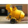 Buy cheap 5.5KW Electric Motor Concrete Batch Plant , 0.35CBM Mobile Electric Concrete Mixer Equipment from wholesalers