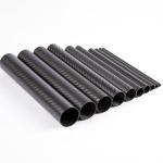 Wall Thickness 2mm Ø 28mm X Ø 24mm Carbon Fiber Tube Low Weight With Maximum