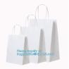 Buy cheap paper carrier bags wholesale paper bags with ribbon handle,Portable paper single bottle gift wine bag customized paintin from wholesalers
