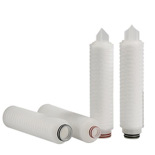 Buy cheap 0.3μM Microporous High Viscosity Pleated Polyester Filter Cartridge Element from wholesalers