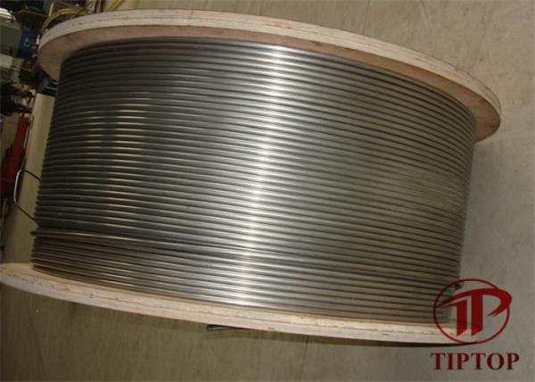 Buy cheap 1 / 2 * 0.065 Duplex 2507 ASTM A789 Coiled Line Pipe from wholesalers