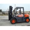 Buy cheap 6 Ton ISUZU 6BG1 Industrial Counterbalance Forklifts 600mm Load Center from wholesalers
