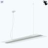 Buy cheap 50W 60W 75W White Black Silver Finish 3000K 4000K 5000K Hanging Suspension LED Square Pendent Panel Light from wholesalers