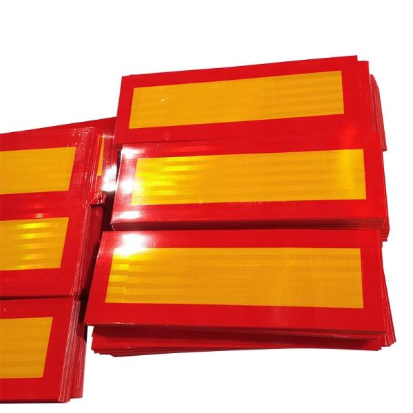 Buy cheap OEM Rear Marker Board Vinyl Conspicuity Markings For Vehicle Safety from wholesalers