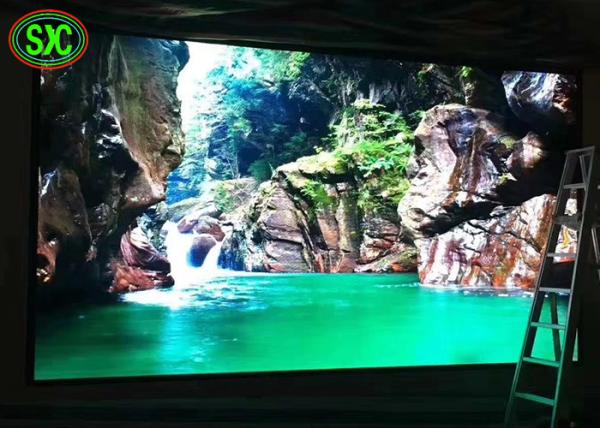 Ultra Thin Seamless Hd Led Display Video Wall Die Casting Cabinet Pixel Pitch 3