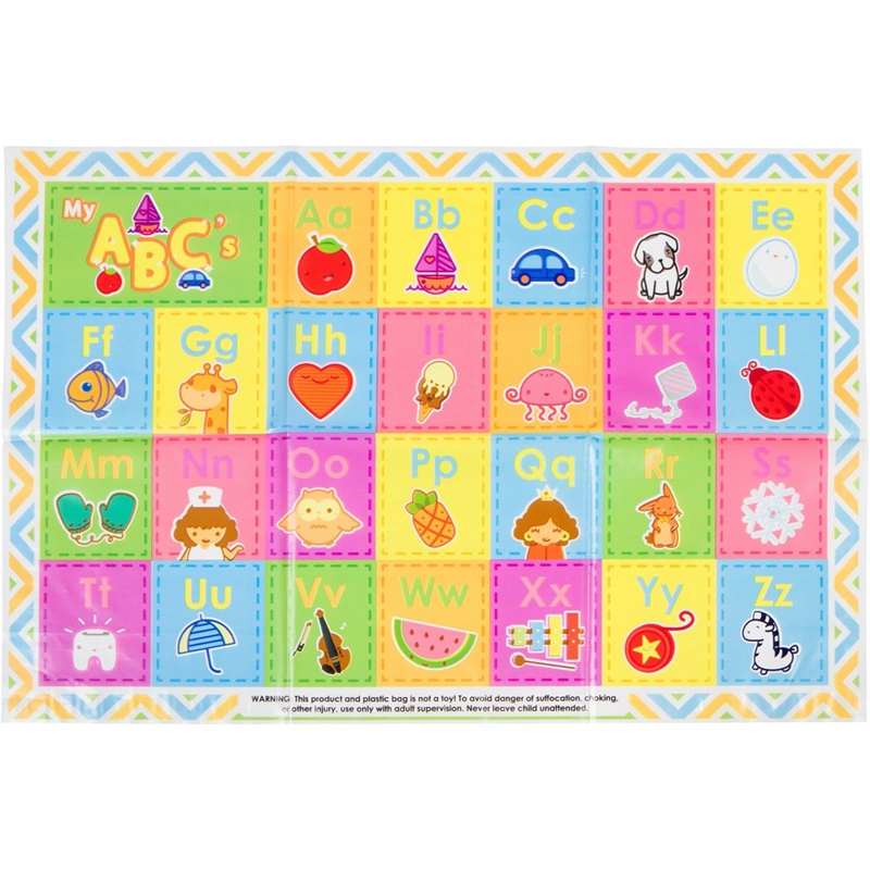 Recyclable Adhesive Disposable Plastic Dinner Mats Non Slip For Babies