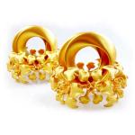 ABS POM PMMA Electroplating Process Service Metal Golden Electroplating