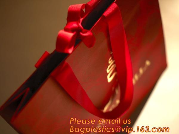 Buy cheap Custom Private Label Luxury Carrier Packing Hair Salon Paper Bag With Logo,Custom Personalized Design Printed Boutique G from wholesalers