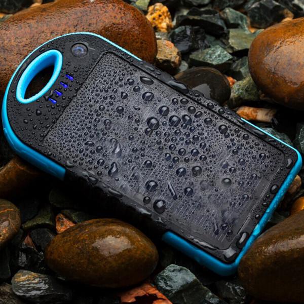 Buy cheap Universal 12000mah Waterproof Solar Power Bank battery Charger For iPhone LG MI from wholesalers