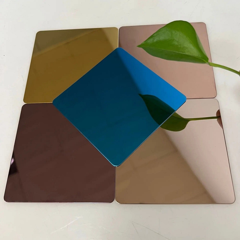 Super Polished Mirror Decorative Panel 6K/8K/10K/12K No 8 Mirror Finish Stainless Steel Sheet