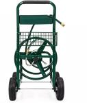 Brass Hose Connector Four-wheel Hose Reel Cart for Hose Storage and Transport