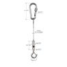 Buy cheap Stainless Steel Acoustic Panel Light Suspension Kit Hanging System YW86020 from wholesalers