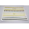 Buy cheap Gold and silver metallic tattoo from wholesalers