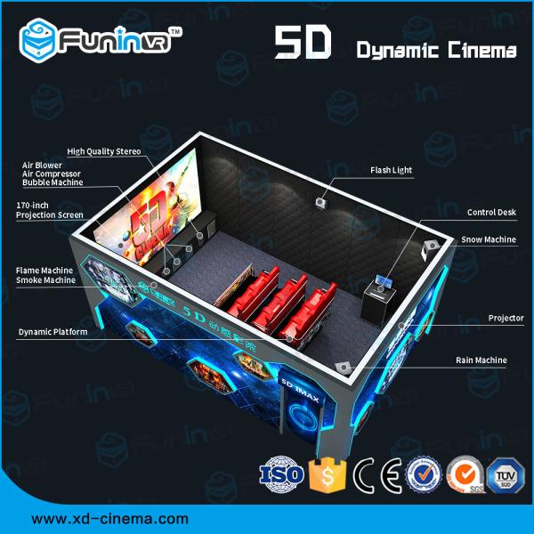 Buy cheap Dynamic Multi Dimensional 5D Cinema Equipment Lighting / Smoke / Aroma Effects from wholesalers
