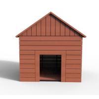 Buy cheap Waterproof Outdoor Pet House Steel And Plastic Wood Material Comfortable For Dog product