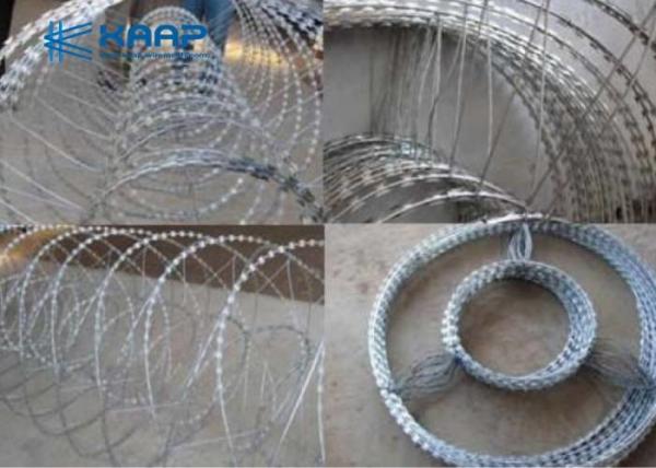 Buy cheap Custom Concertina Wire Fencing Straight Blade Netting Protection For Security Windows from wholesalers