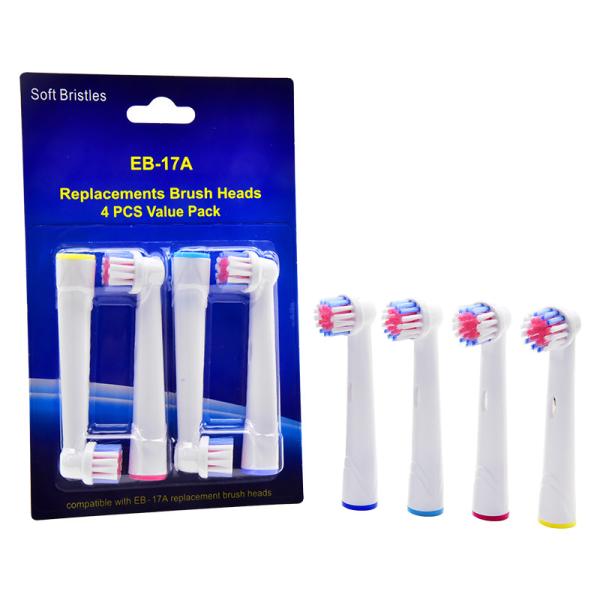 Buy cheap Eb-17A Soft Bristle Electric Toothbrush Round Head Replacement For Oral B from wholesalers