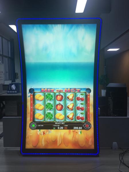 Buy cheap R1500 32 Inch Curved Touch Screen Monitor J Shape Multi Languages from wholesalers