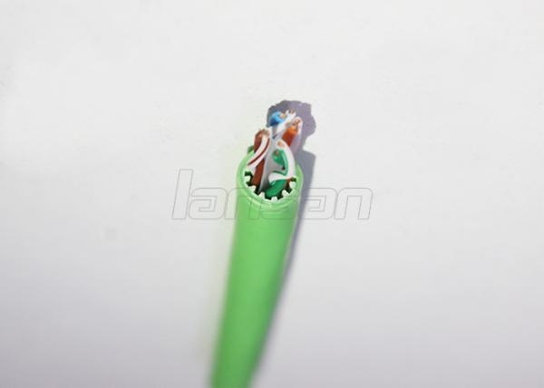 Buy cheap Lszh Networking Cat6A Lan Cable 500Mzh Frequency Solid 100% Full Copper 305M from wholesalers