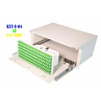 Buy cheap Electrical Rack Fiber Patch Panel Box , 144 Port Fiber Patch Panel 4U product