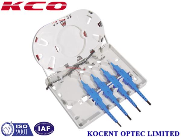 Buy cheap 4 Core Fiber Optic Liu Box SC FC LC ST E2000 Type FTTH Outdoor from wholesalers