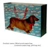 Buy cheap Luxury Paper Gift Bags Paper Carrier Bag Party Bag with Handles,Low Cost Ribbon Handle Gift Carrier Custom Made Design L from wholesalers