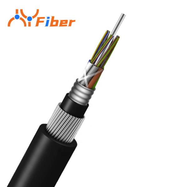 Buy cheap 795kg/Km Subsea Fiber Optic Heavy Duty Armoured Cable GYTA5333 4-144 Core Single Mode from wholesalers