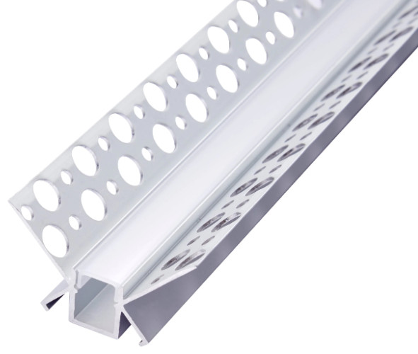 13mm IP20 LED Linear Light Corner Recessed Trimless Led Aluminium Profile