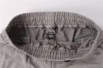 Gray Mens Terry Cloth Shorts Terry Jogger Shorts 100% Cotton