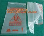 printing plastic biohazard PE Zipper Specimen Bags, Zip Top Biohazard Bags, Bio