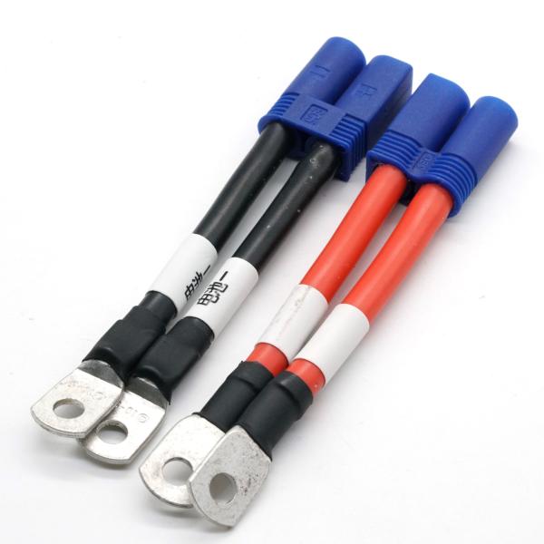 Buy cheap EC5-F Battery Connector Cables Banana Plug To Ring Copper Terminal from wholesalers