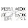 Buy cheap 1500V 30A 12PCS 6 Pairs Solar Connectors Male/Female Waterproof Connectors from wholesalers