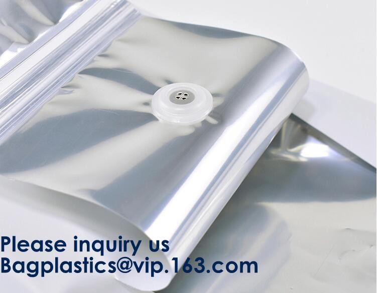 Food Industrial Use And Moisture Proof Feature Resealable Zipper Kraft Paper Food Packaging Bags Doypack Pouch bags
