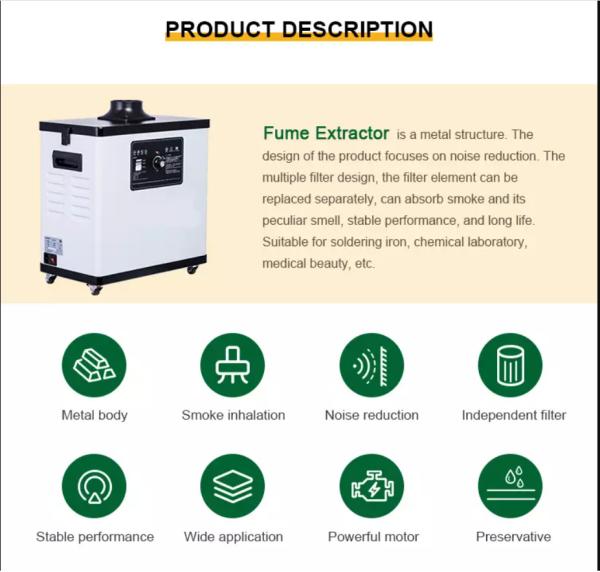 Buy cheap Fumego Nail Salon Air Purifier 110V Nail Dust Collector from wholesalers