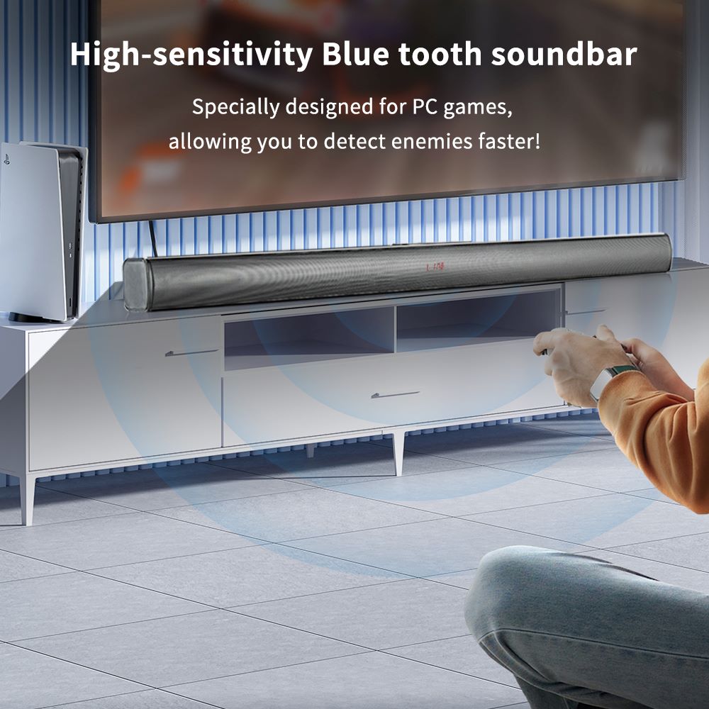 TV Home Speaker Theater Systems with Enhanced Audio and Wireless Bt Connectivity