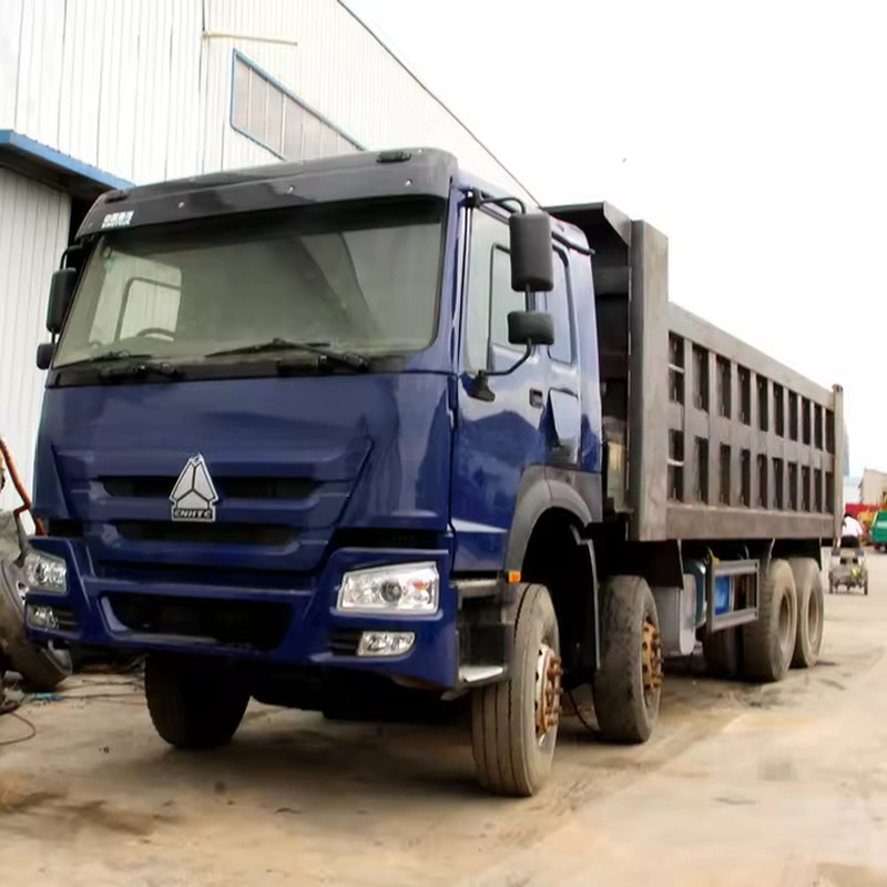 2012 Diesel Used SINO TRUCK hovo 371 375HP 8x4 6x4 Tipper Truck with Euro 2 Engine