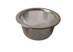 Long Life 10mesh 0.8mm Woven Wire Mesh Filter , Metal Coffee Strainer Silver