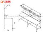 Polished Surface Production Industries Workbench , Unilateral Beige Heavy Duty